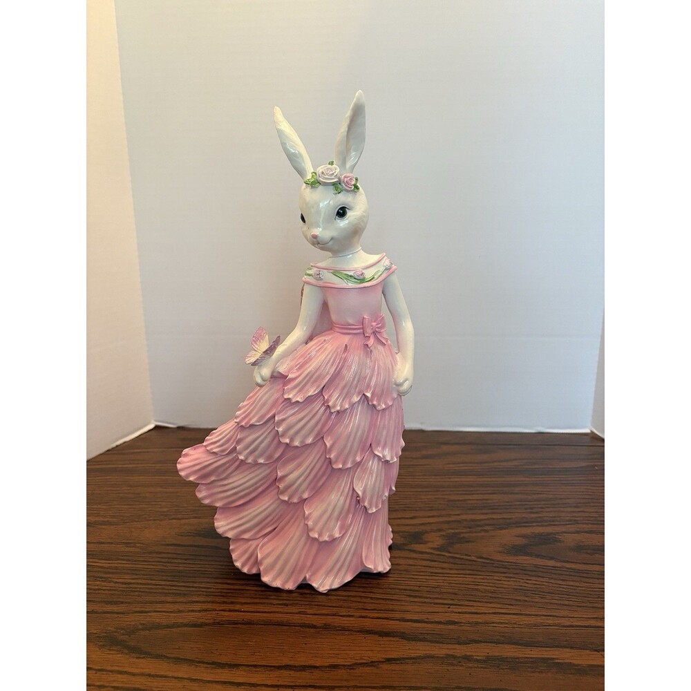 Ms. Bunny Bridgerton Easter figurine by "Spring Gatherings"